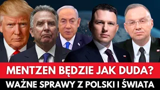 Rating Polski i Mentzen Zaskoczył! Ważne sprawy międzynarodowe: USA, Ukraina, Gaza, Liban