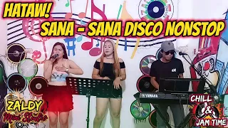 hataw sana sana disco nonstop live band 2023 sabel chen u0026 wilbert jam at zaldy mini studio
