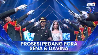 Prosesi Pedang Pora Pernikahan Sena & Davina | Mahakarya RCTI 37