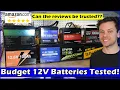Top Budget 12V LFP Battery Tournament Which One Will Win