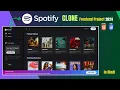 Download Lagu Spotify Clone Using HTML, CSS | Create Spotify Clone | HTML CSS Website @WebCoding25