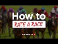 How To Rate A Race