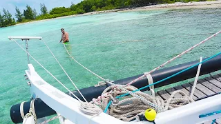 NO! WE’RE AGROUND ON A REEF | PT 1 – Ep 109 Sailing Luckyfish