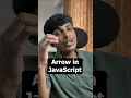 Arrow Function in JavaScript Easy Fast Explanation