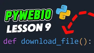 Lesson 9 Let Users Download Files from Your Python Web App - PyWebIO Made Easy