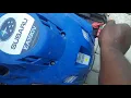 Subaru EA190V Pressure Washer Start Up