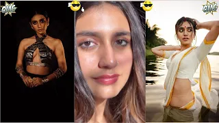 priya prakash varrier latest photoshoot video bikini video vertical compilation 2024 priyavarrier