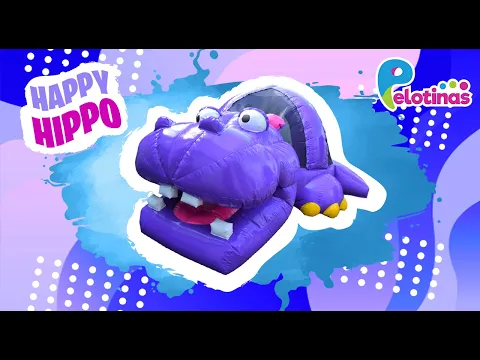 Download MP3 Happy Hippo Inflable para niños