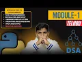 Python Basics Variables Operators - Do You Know DSA Course Telugu