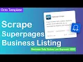 How to Scrape Superpages Business Listings