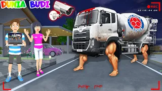 Yuta Mio Panik! CCTV Merekam ANOMALI TRUK MOLEN Di Depan Rumah😱