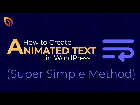How to Create Text Animations in WordPress
