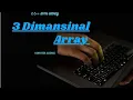 3D Array in c in