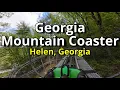 Georgia Mountain Coaster POV Helen Georgia