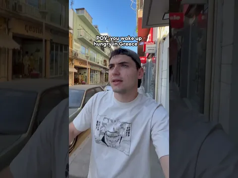 POV: you wake up hungry in Greece 🇬🇷