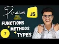 Functions And Methods Types Of Functions Premium JavaScript