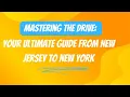 Mastering the Drive Your Ultimate Guide from New Jersey to New York