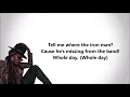 Nailah Blackman- Iron Love (Lyrics)
