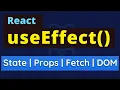 React Tutorial useEffect hook in React Learn useEffect hook in ReactJS