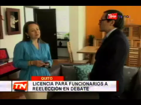 Licencia para funcionarios a reelección en debate
