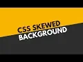 Amazing CSS Skewed Slanted Razor Blade Shape Background using only HTML and CSS