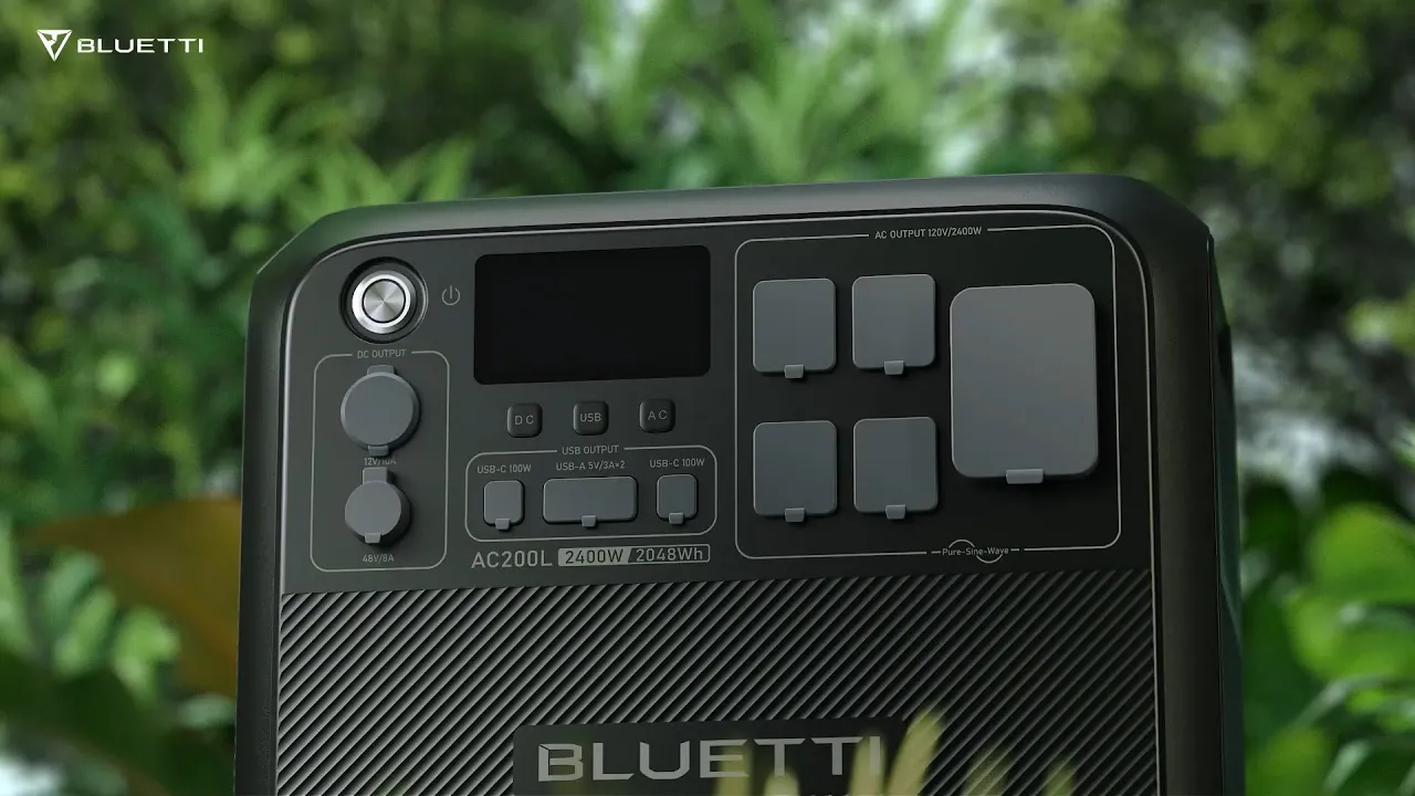 BLUETTI — BLUETTI AC200L Portable Power Station (YouTube video ad)