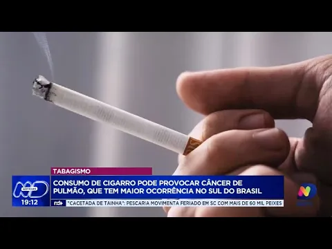 Tabagismo: Sul do Brasil lidera em casos de câncer de pulmão