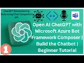 Create a ChatGPT Bot with State using Bot Framework Composer OpenAI Chat Completion API Demo