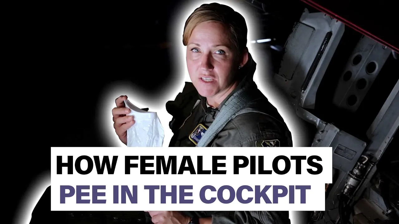 How the US military trains female pilots to relieve themselves during long flights| Newsbreak