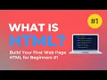 What Is HTML Build Your First Web Page HTML for Beginners is html