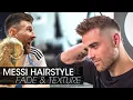 Messi hairstyle Mens Short Fade Texture Haircut