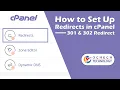 How to Set Up Redirects in cPanel 2025 - 301 302 Redirect