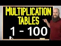 Multiplication Tables 1 To 100 1 To 100 Table