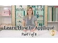 Learn How to Applique with Shabby Fabrics - Part 1 Defining Applique