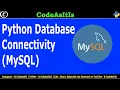 Python Database Connection How to Connect Python with MySQL Database Create Database Tables