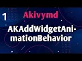 0 1 Adding Animation AKAddWidgetAnimationBehavior akivymd kivymd - extensions