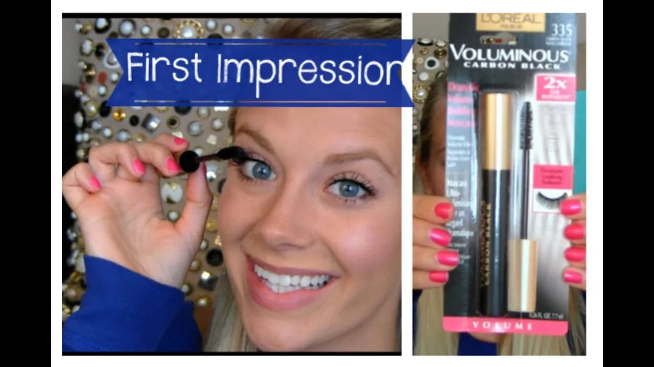 MASCARA MONDAY: L'OREAL Paris Voluminous Carbon Black | #review