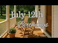July 12th Birt ays Cancer Birt ay Personality