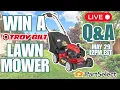 Fix Your Lawn Equipment Live Plus Win a TROY-BILT Mower
