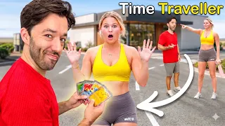 Appearing From the Future with PokéMon Cards!