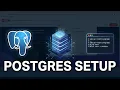 How to setup PostgreSQL Database CS Pro in Tamil