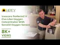 Lagu Invacare Perfecto2 V Five Liter Oxygen Concentrator With SensO2 Oxygen Sensor