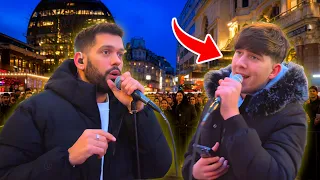 This 16-YEAR-OLD Boy Asked To Sing And STUNNED The Crowd | Calum Scott - You Are The Reason (cover)
