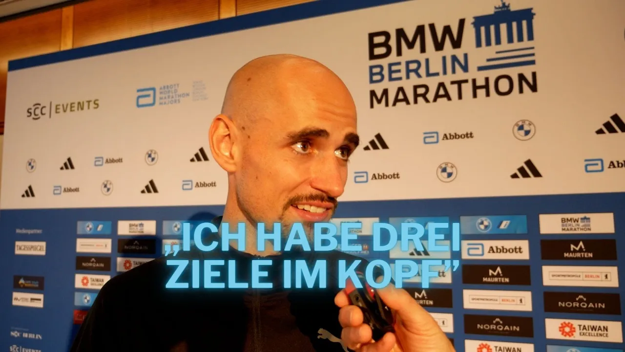 Hendrik Pfeiffer vor dem Berlin-Marathon 2023