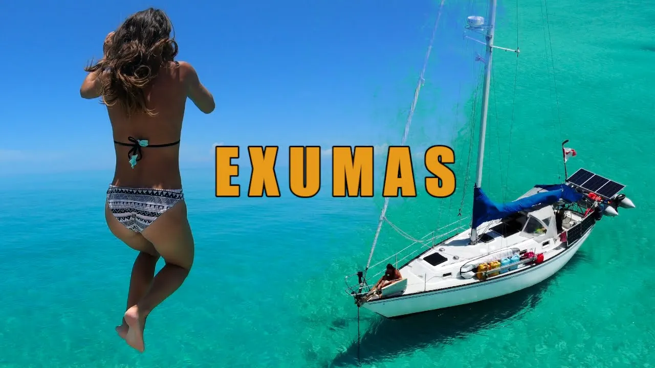 A WOMAN SAILOR can do it all in the Exumas!  [E244]