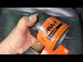 Fram oil filter unboxing and installation