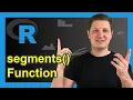 Draw Line Segment to Plot in R Example segments Function Explained How to Add Lines to Plots
