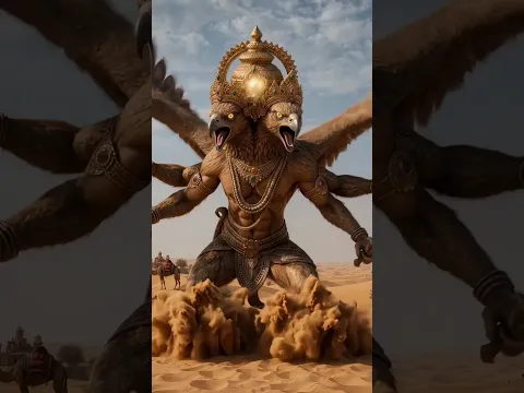 18 दिनों तक चला गंडभेरुंड और शरभ अवतार का युद्ध ⚡🤯 | Shiva vs Vishnu Epic Battle