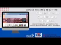 Clean Hands Certificate Program Overview for Small Businesses