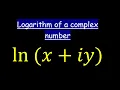 How to find the logarithm of a complex number